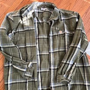 Carhartt fleece button up